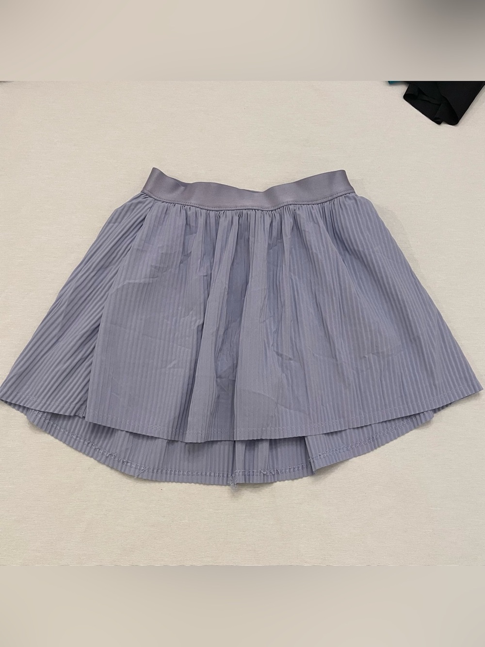 Women’s Pleated Layered Skirt - Light Lavender Medium